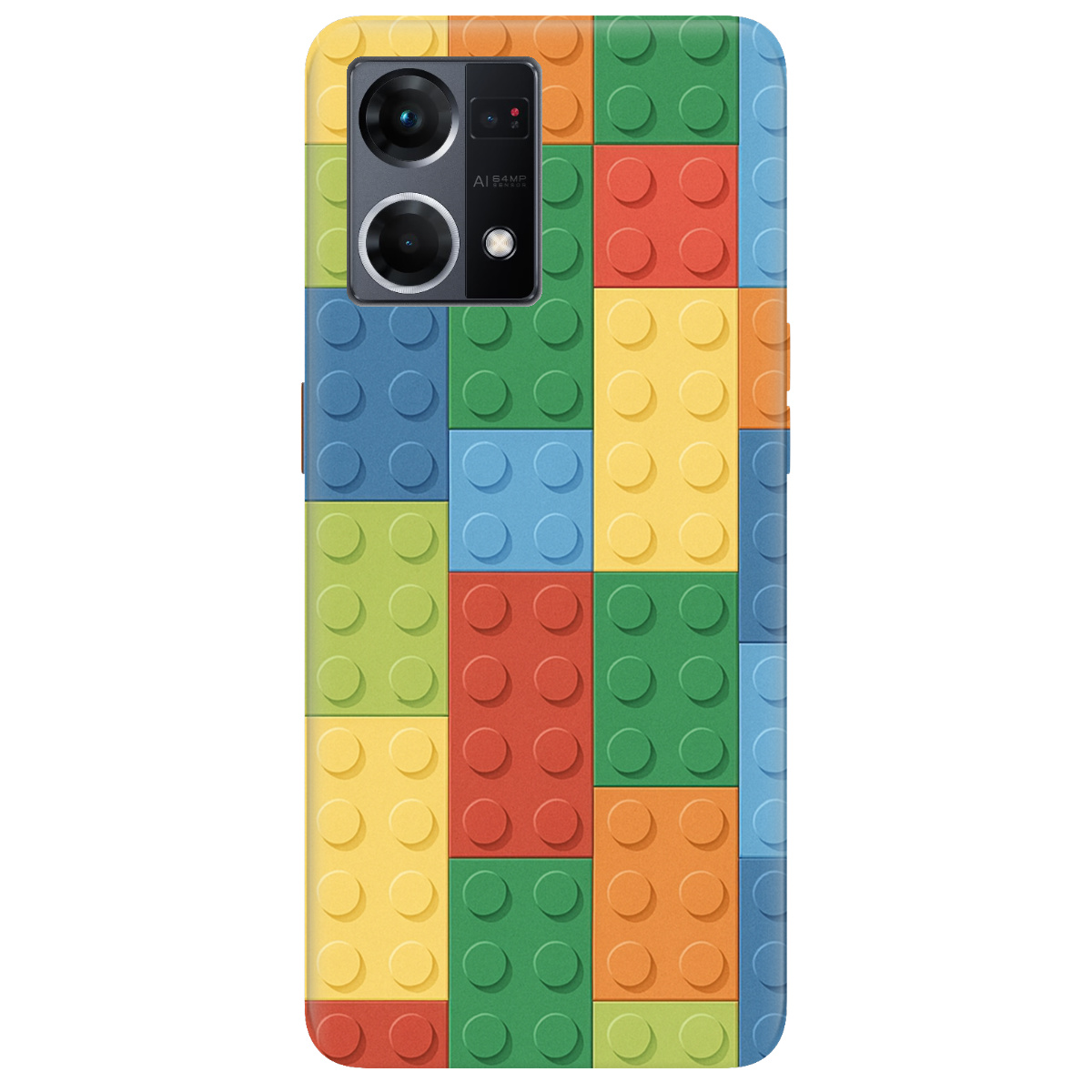 Чехол для Oppo Reno  7 4G Lego - фото 1 Чехол для Oppo Reno  7 4G Lego - фото 1 - Чехлы для телефонов