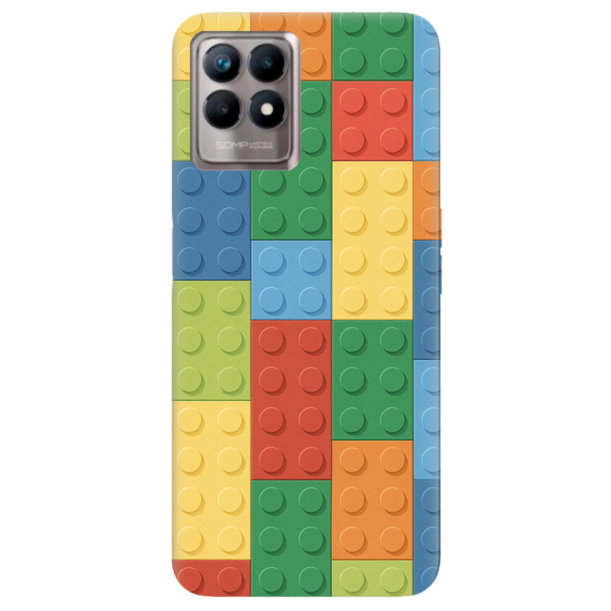 Чехол для Realme 8i Lego - фото 1 - Чехлы для телефонов