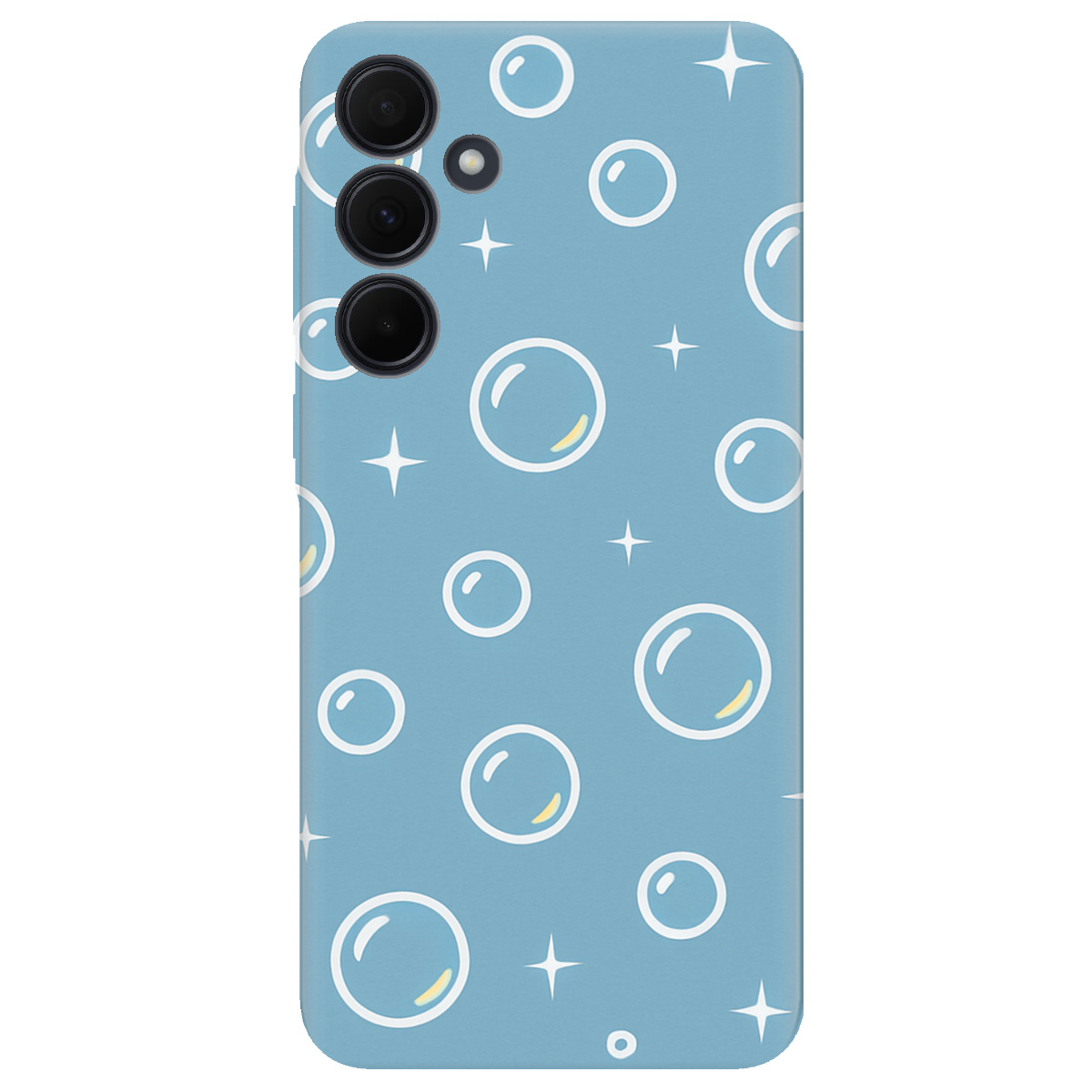 Чехол для Samsung Galaxy A35 Бульбашки - фото 1 - Чехлы для телефонов