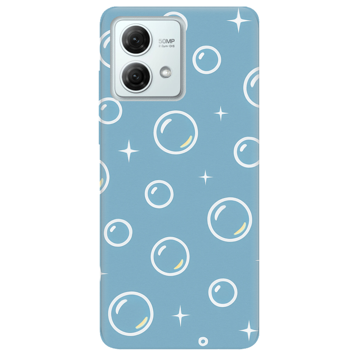 Чехол для Motorola G84 Бульбашки - фото 1 - Чехлы для телефонов