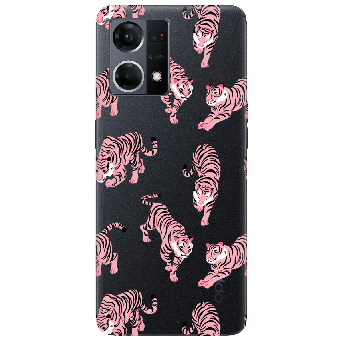 Чехол для Oppo Reno  7 4G Хищный шарм - фото 1 - Чехлы для телефонов