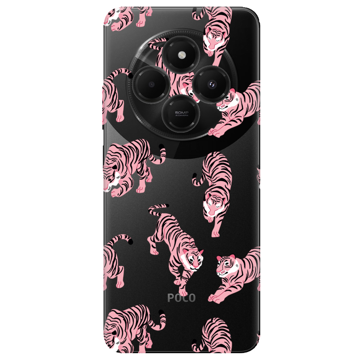 Чехол для Xiaomi Redmi 14C Хищный шарм - фото 1 - Чехлы для телефонов