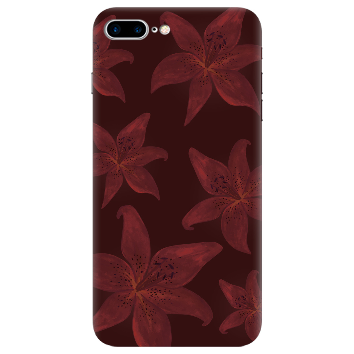 Чохол для Apple iPhone 8 Plus Шепіт лілій - фото 1 Чохол для Apple iPhone 8 Plus Шепіт лілій - фото 1 - Чохли для телефонів