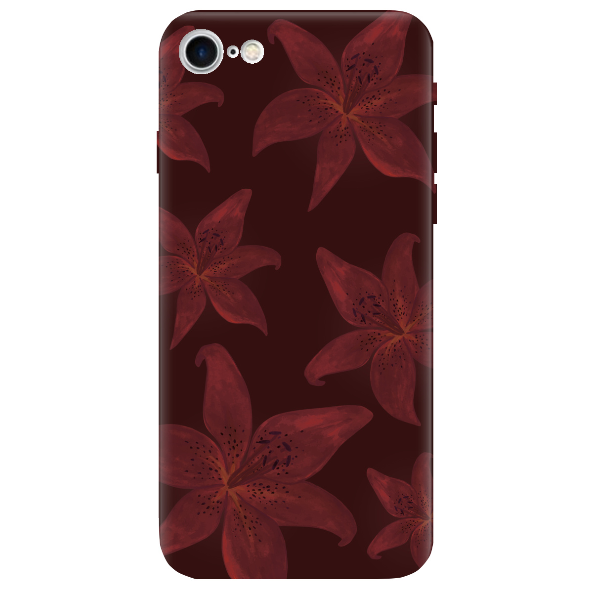 Чехол для Apple iPhone 8 Шепот лилий - фото 1 - Чехлы для телефонов