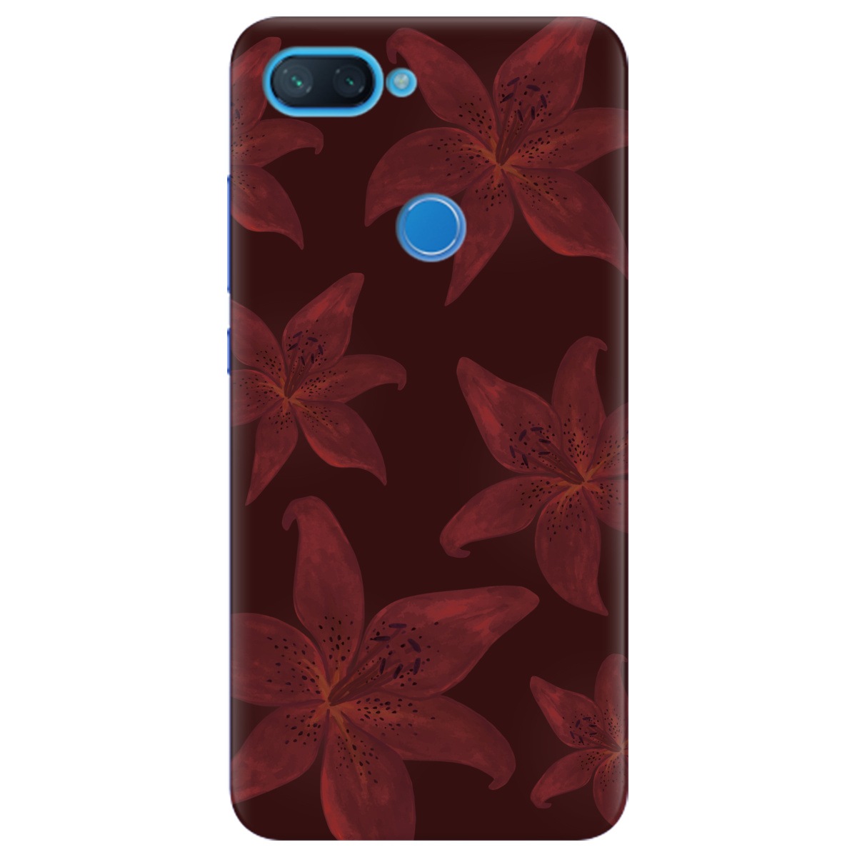 Чохол для Xiaomi Mi 8 Lite Шепіт лілій - фото 1 - Чохли для телефонів