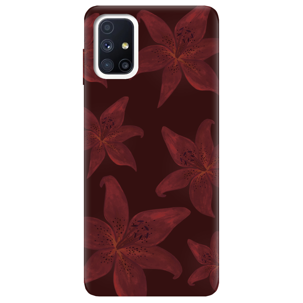 Чехол для Samsung Galaxy M51 Шепот лилий - фото 1 - Чехлы для телефонов