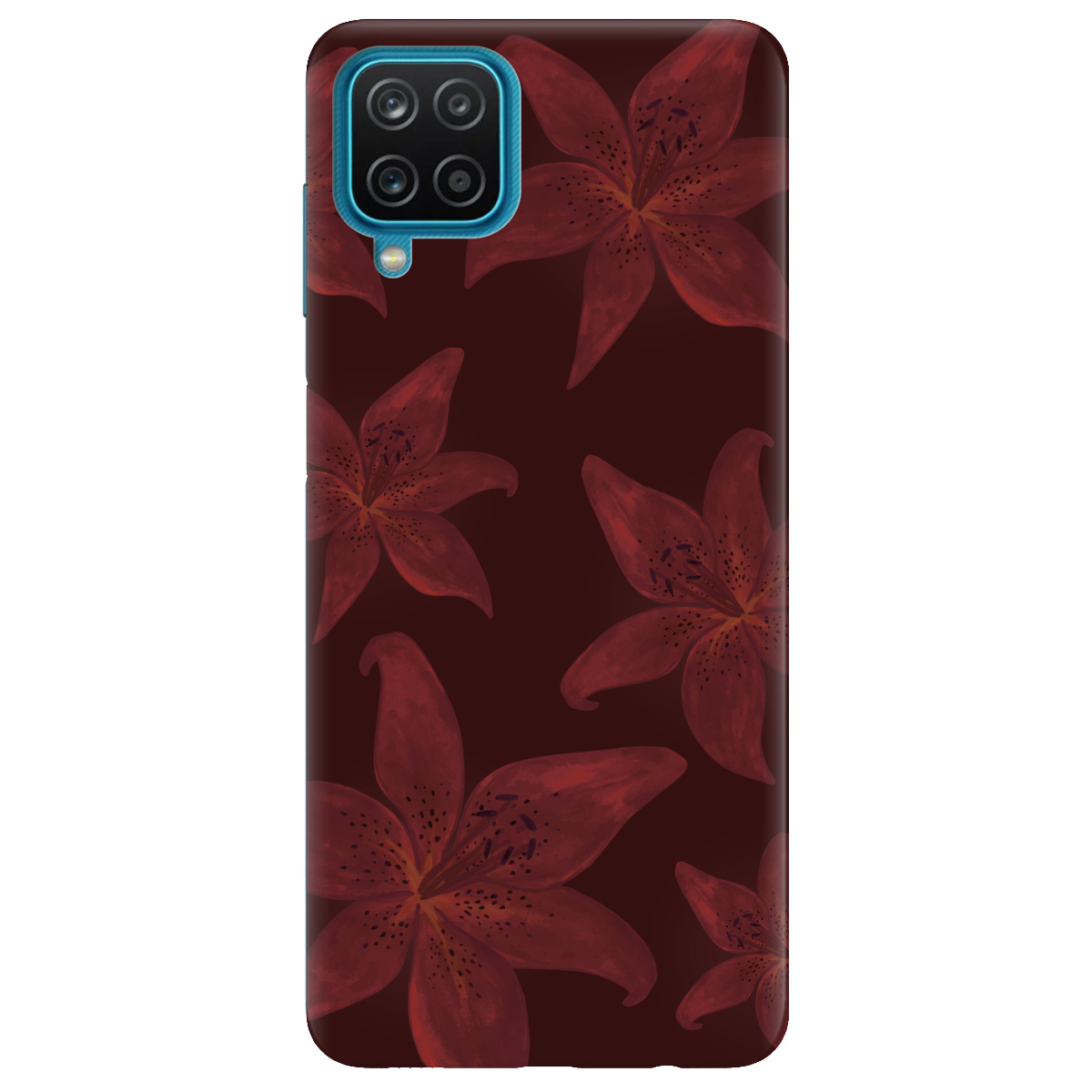 Чохол для Samsung Galaxy M12 Шепіт лілій - фото 1 - Чохли для телефонів