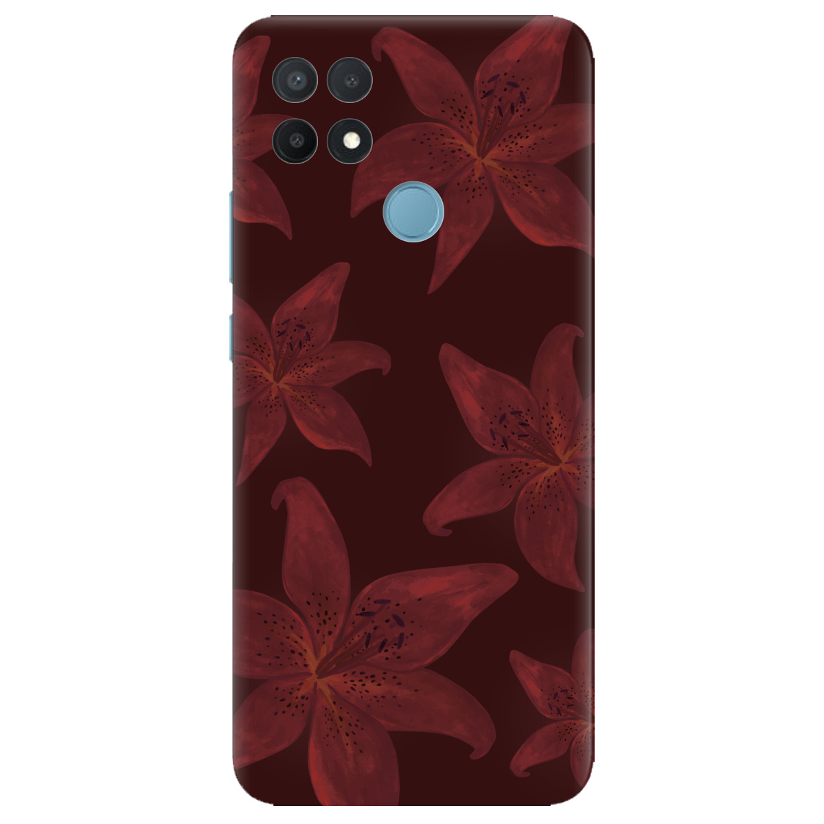 Чохол для Oppo A15s/ A15 Шепіт лілій - фото 1 - Чохли для телефонів