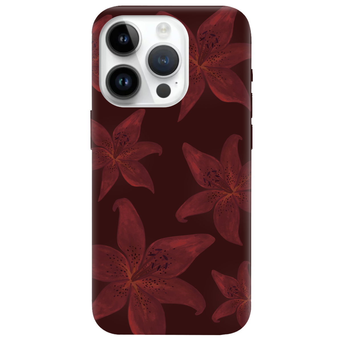 Чехол для Apple iPhone 14 Pro Max Шепот лилий - фото 1 - Чехлы для телефонов