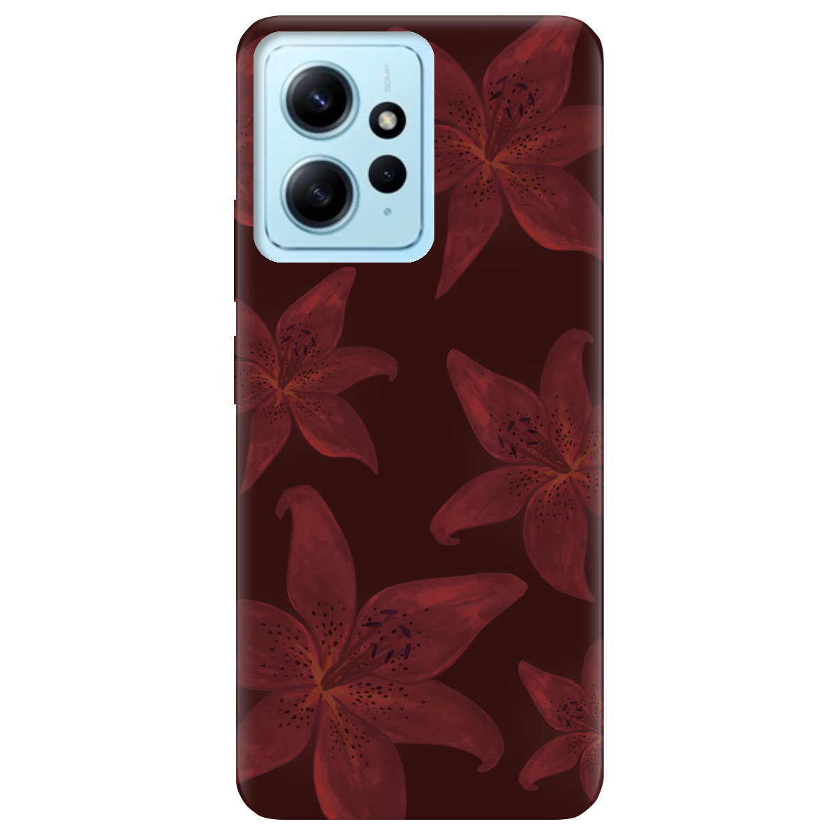 Чехол для Xiaomi Redmi Note 12 4G Шепот лилий - фото 1 - Чехлы для телефонов