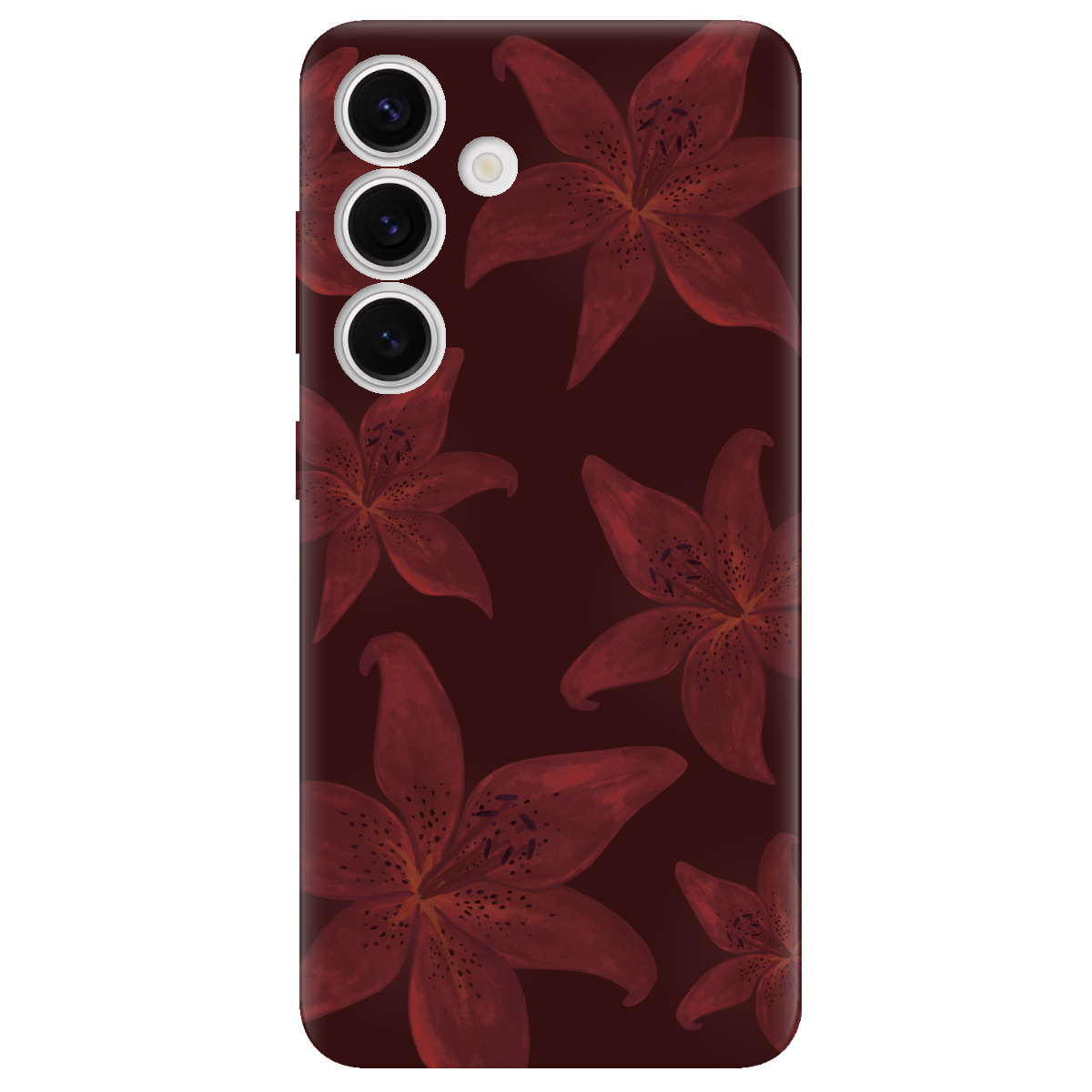 Чехол для Samsung Galaxy S24 Шепот лилий - фото 1 - Чехлы для телефонов