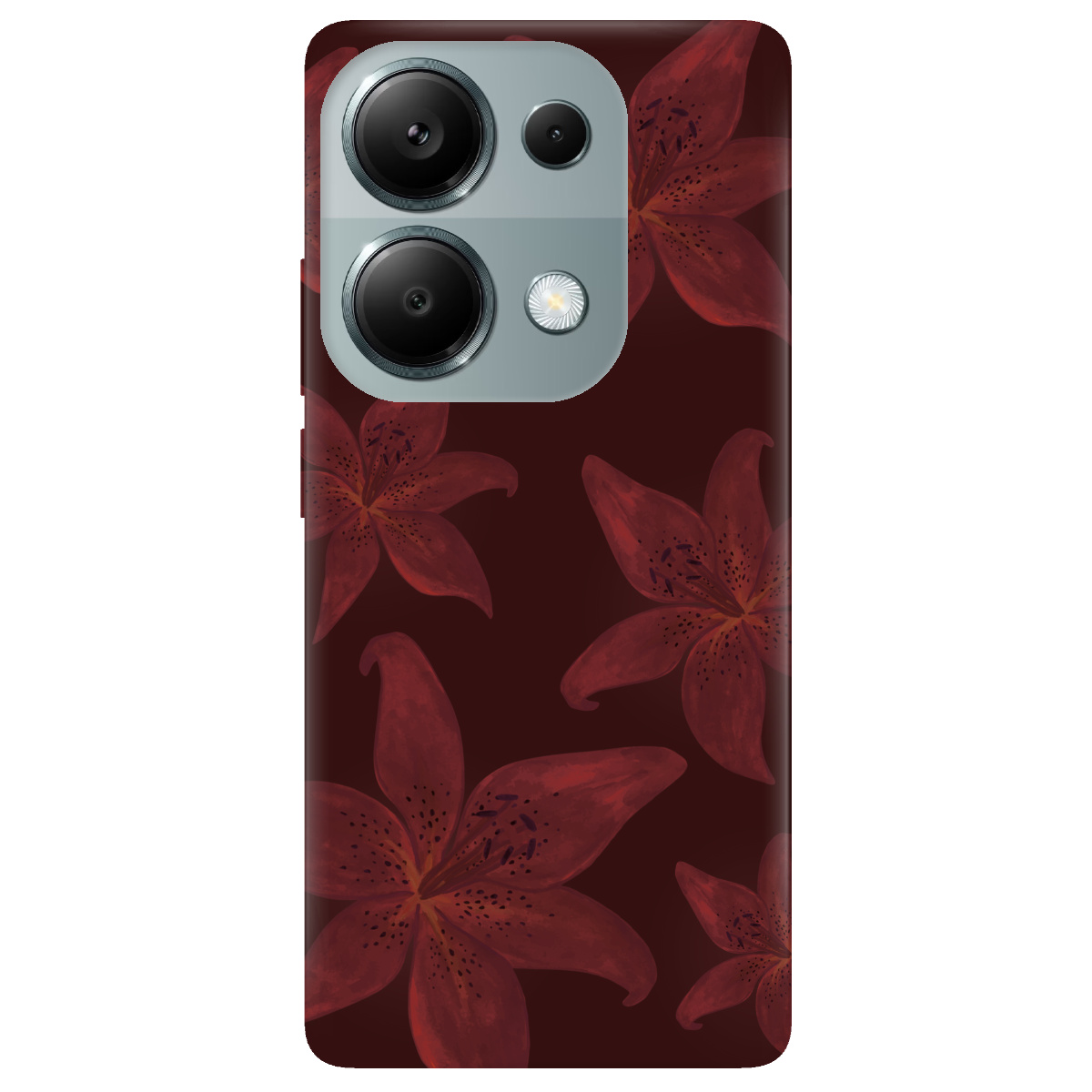 Чехол для Xiaomi Redmi Note 13 Pro 4G Шепот лилий - фото 1 - Чехлы для телефонов