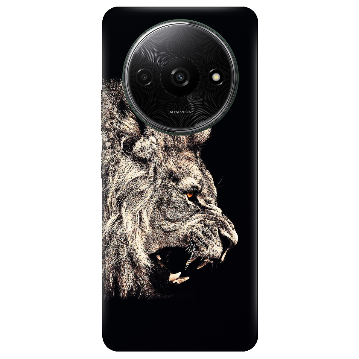 Чехол для Xiaomi Redmi A3 прозрачный LION - фото 1 - Чехлы для телефонов