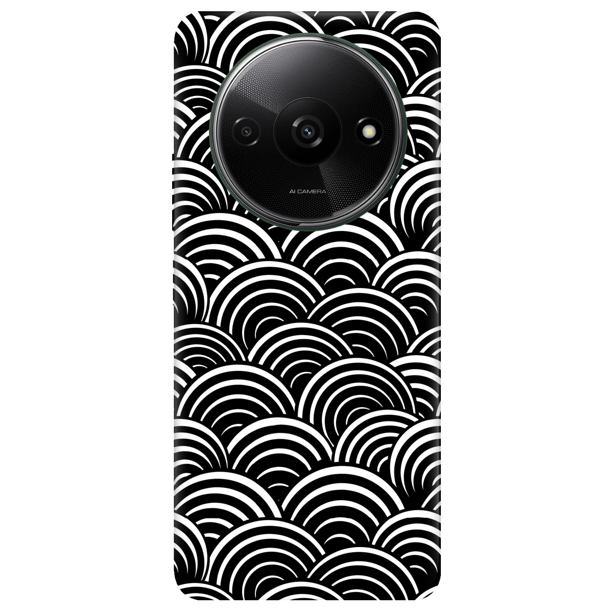 Чохол для Xiaomi Redmi A3 прозорий Waves - фото 1 - Чохли для телефонів