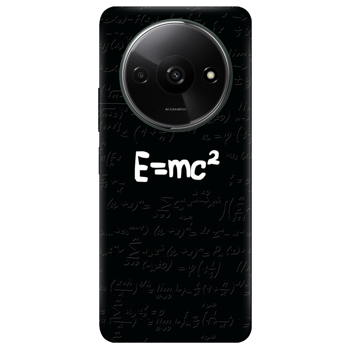 Чехол для Xiaomi Redmi A3 прозрачный Einstein - фото 1 - Чехлы для телефонов