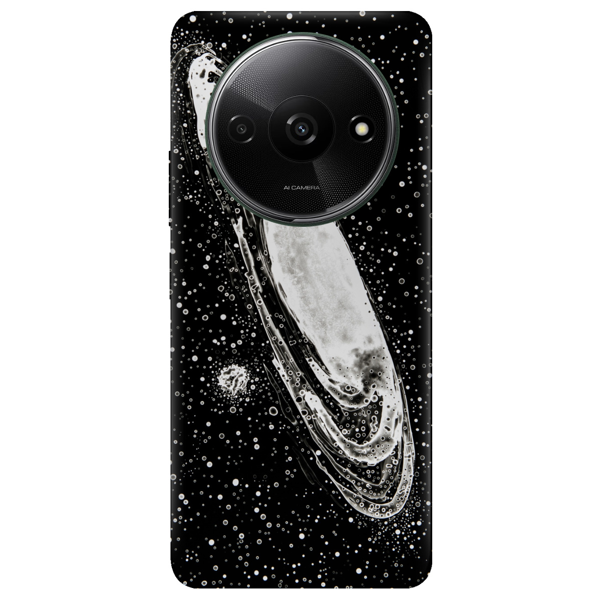 Чехол для Xiaomi Redmi A3 прозрачный Galaxy - фото 1 - Чехлы для телефонов