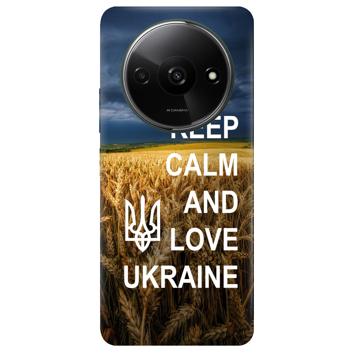 Чохол для Xiaomi Redmi A3 прозорий Keep calm - фото 1 - Чохли для телефонів