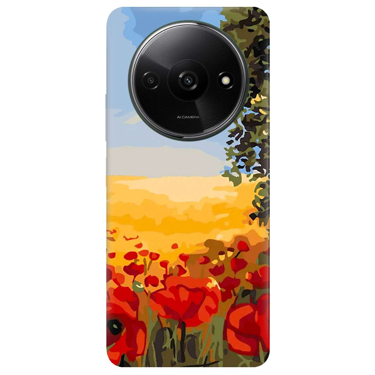 Чехол для Xiaomi Redmi A3 прозрачный Рідна моя Україна - фото 1 - Чехлы для телефонов