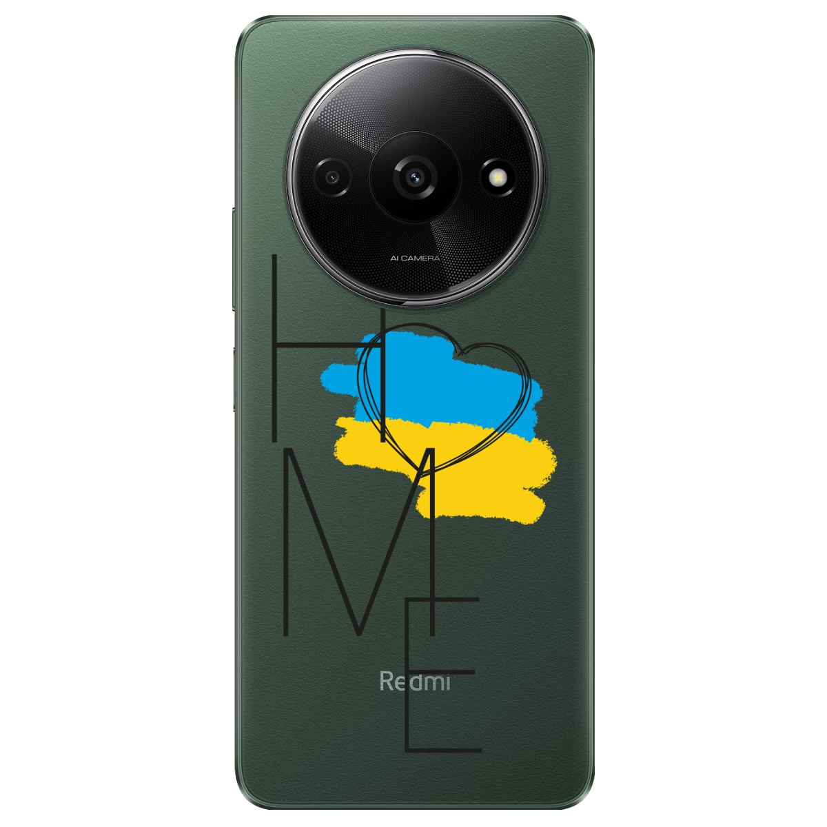 Чохол для Xiaomi Redmi A3 прозорий Home - фото 1 - Чохли для телефонів