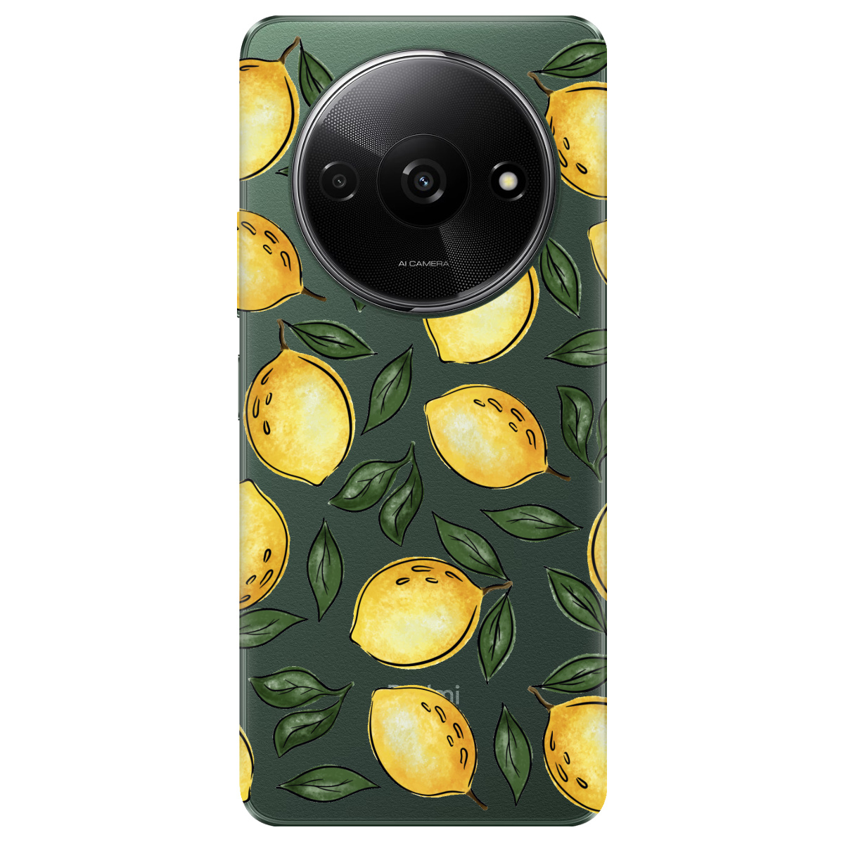 Чехол для Xiaomi Redmi A3 прозрачный Limoncello - фото 1 - Чехлы для телефонов