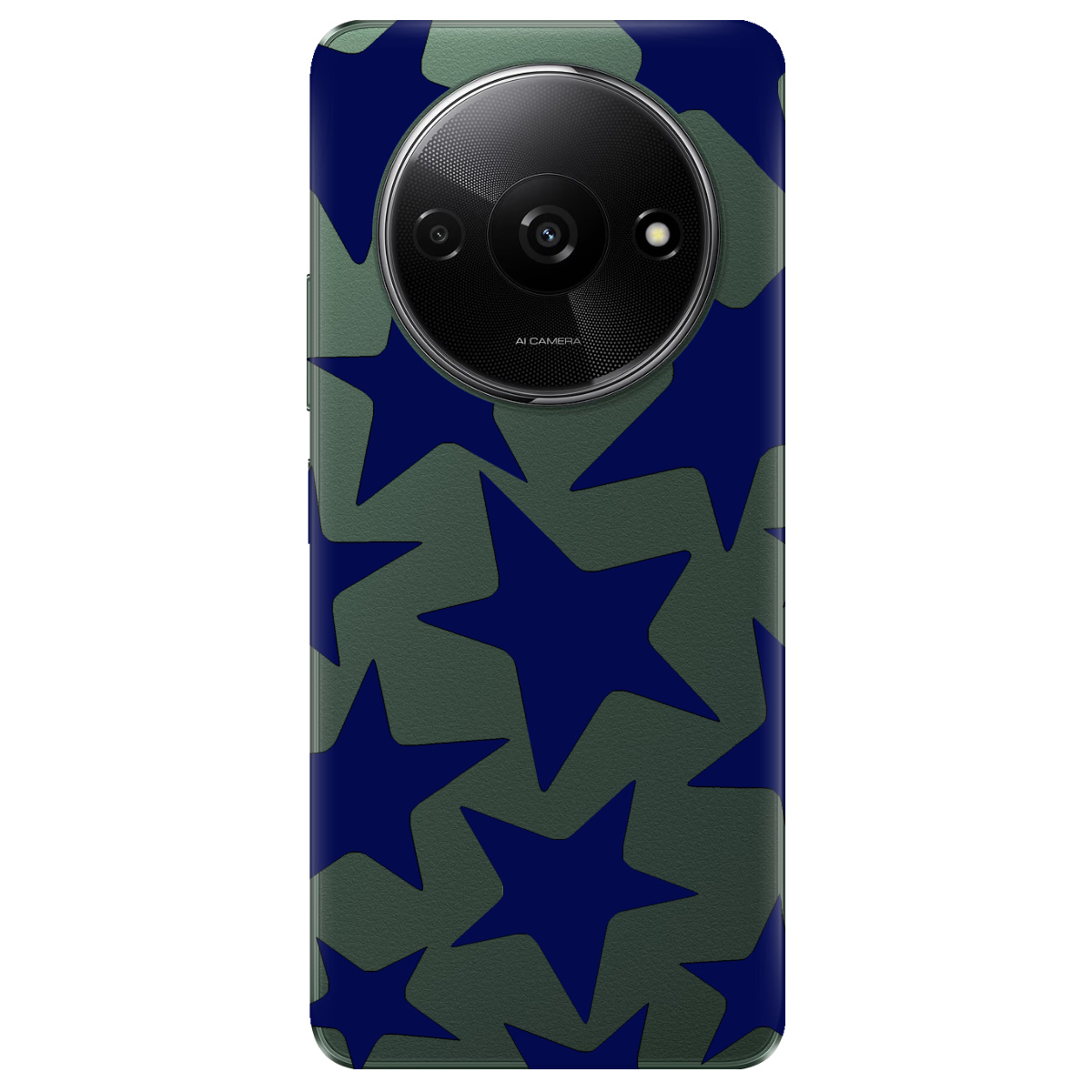 Чехол для Xiaomi Redmi A3 прозрачный Blue Star - фото 1 - Чехлы для телефонов