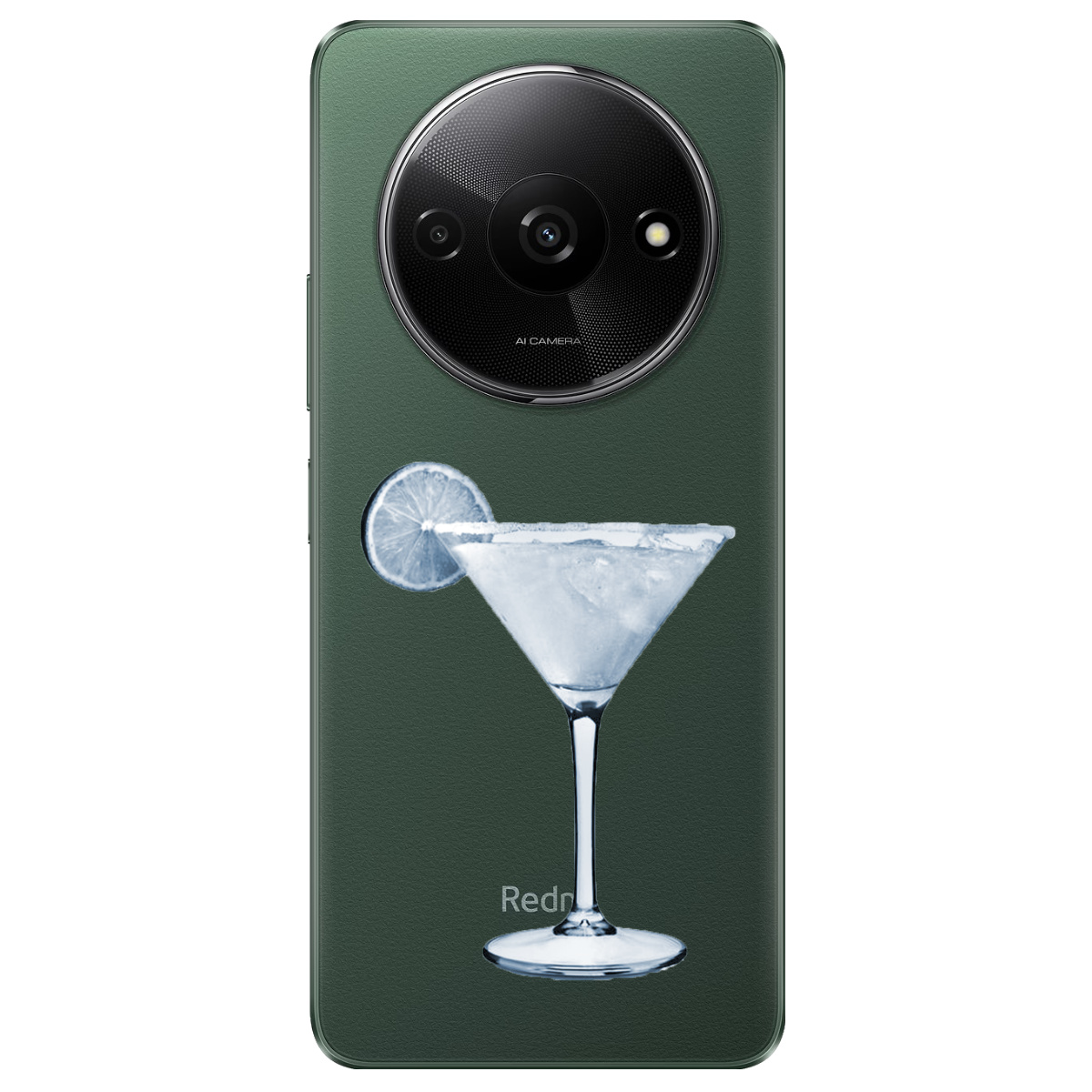 Чохол для Xiaomi Redmi A3 прозорий Martini - фото 1 - Чохли для телефонів