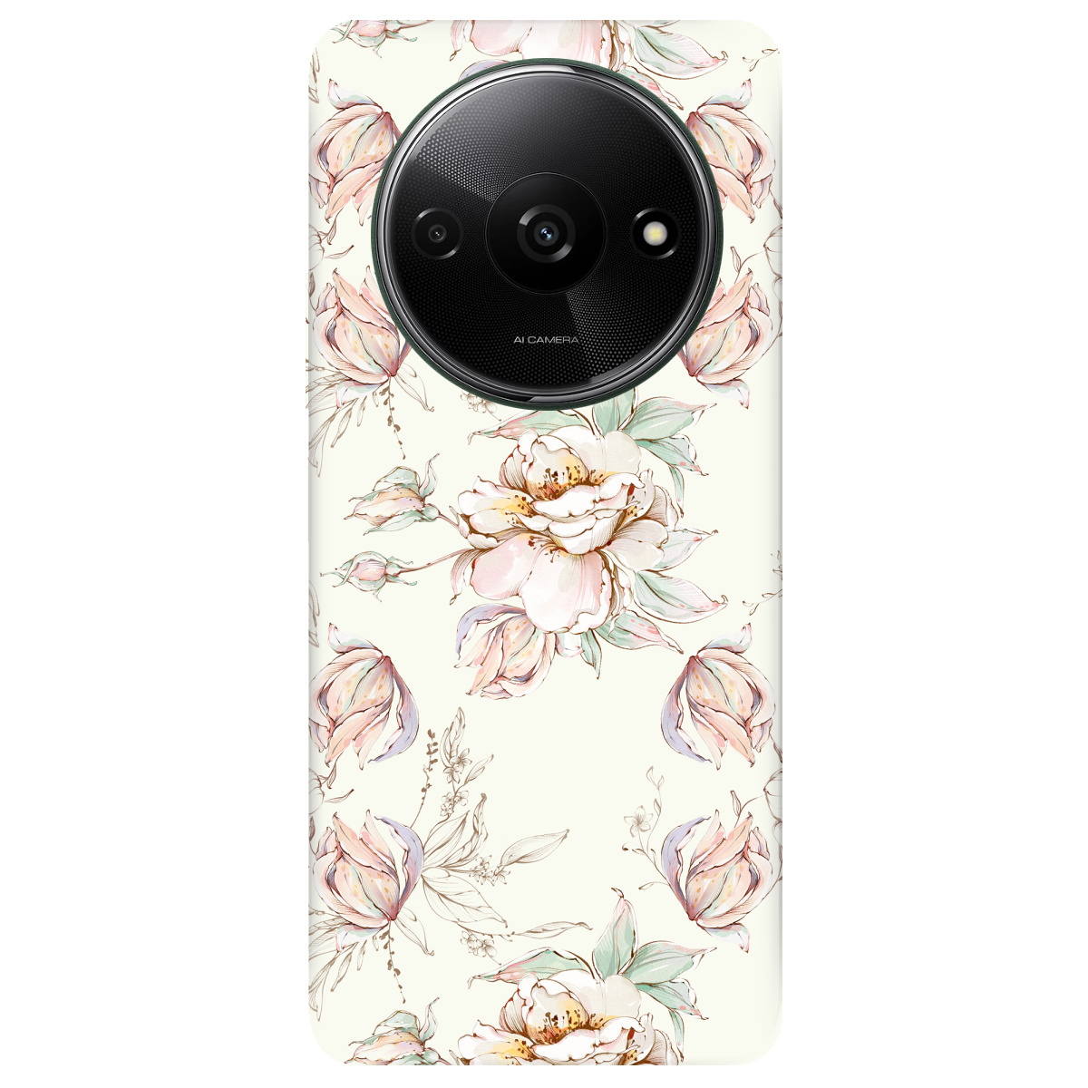 Чехол для Xiaomi Redmi A3 прозрачный Пастельна ніжність - фото 1 - Чехлы для телефонов