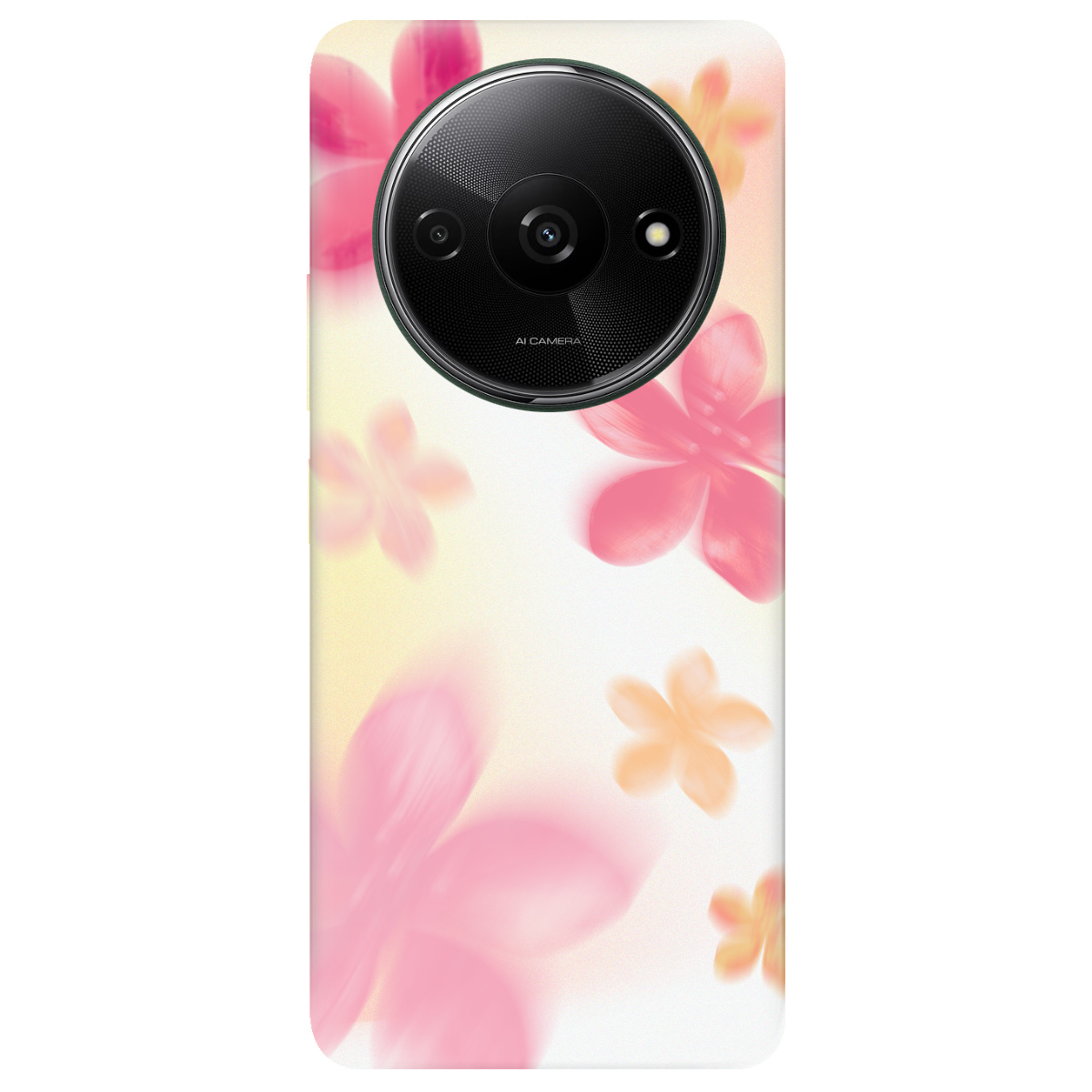 Чехол для Xiaomi Redmi A3 прозрачный Квітковий подих - фото 1 - Чехлы для телефонов