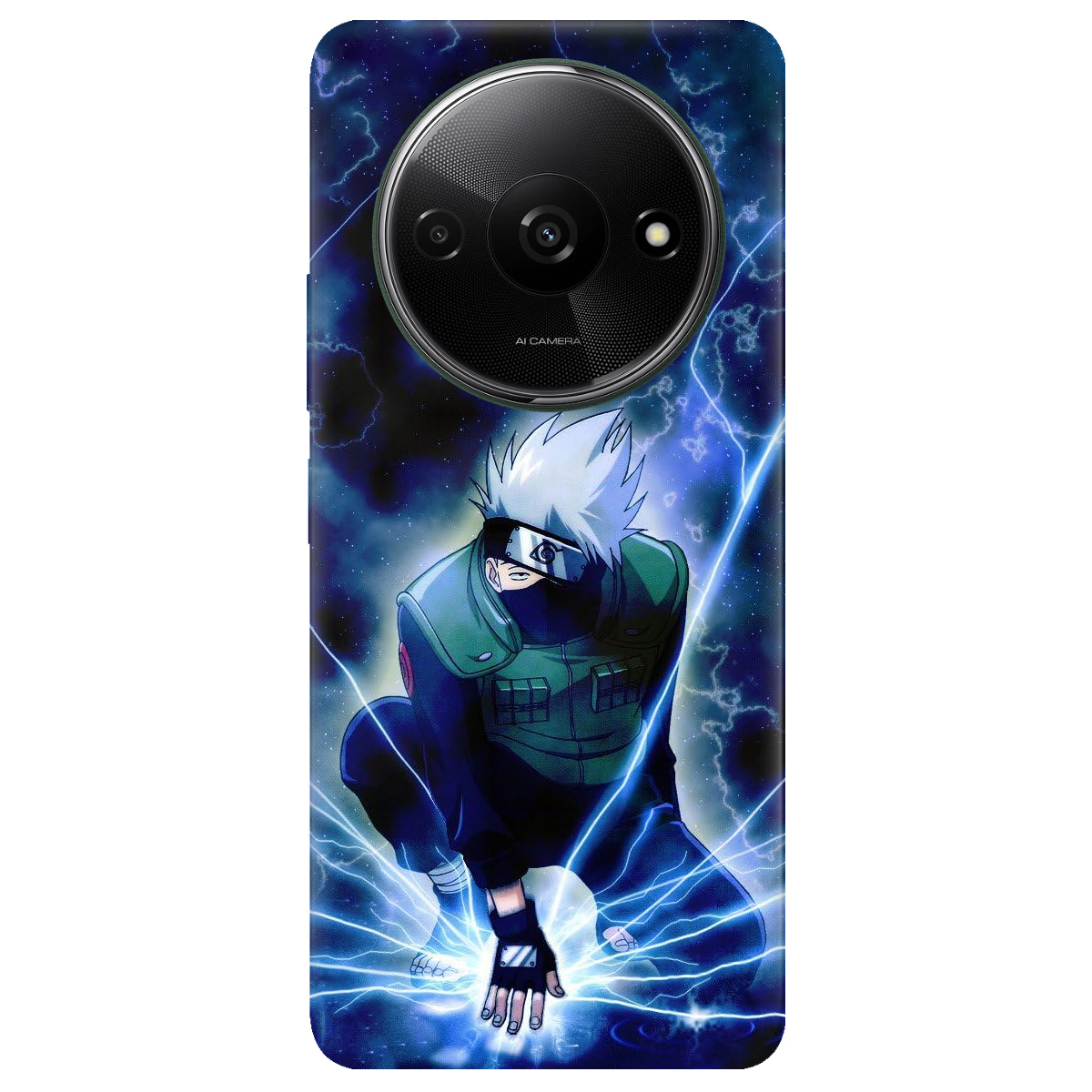 Чохол для Xiaomi Redmi A3 прозорий Какаші - фото 1 - Чохли для телефонів