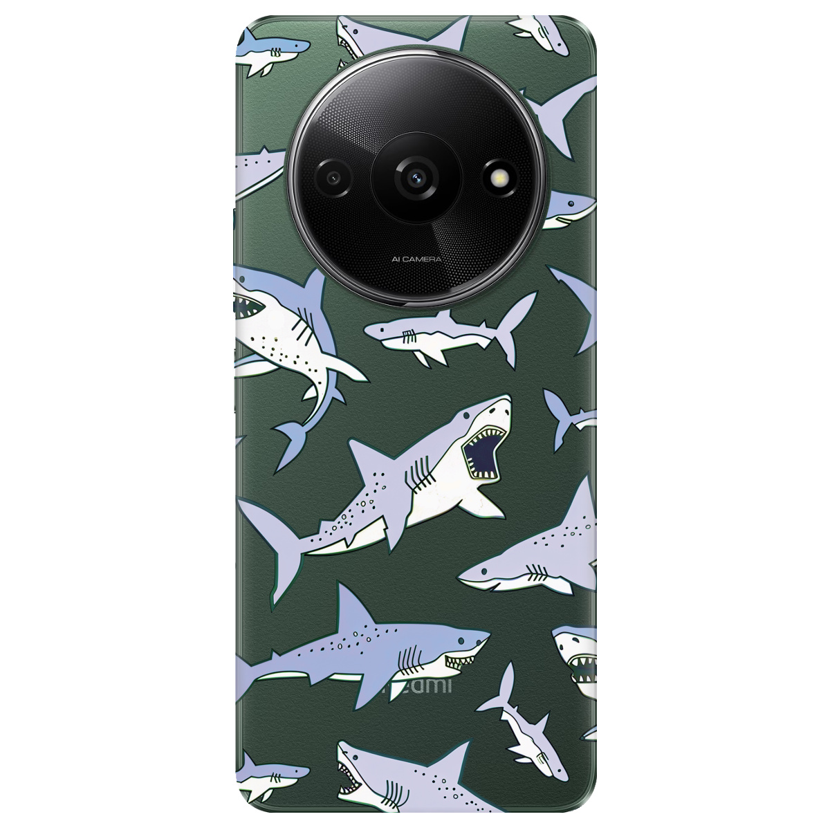 Чохол для Xiaomi Redmi A3 прозорий Хижаки - фото 1 - Чохли для телефонів