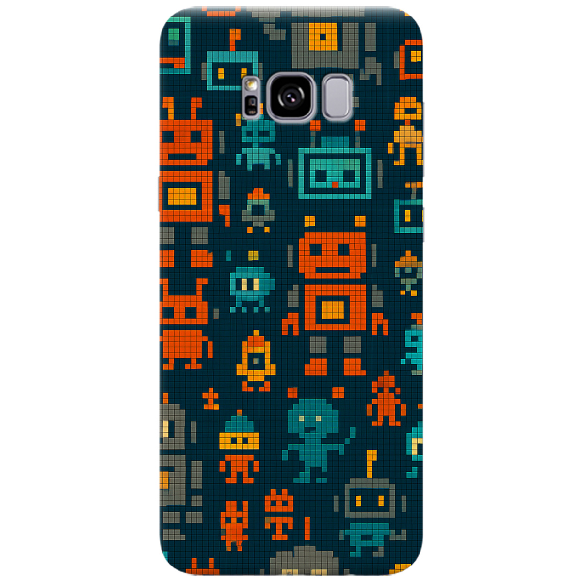 Чехол для Samsung Galaxy S8 Plus Пиксельные работы - фото 1 - Чехлы для телефонов