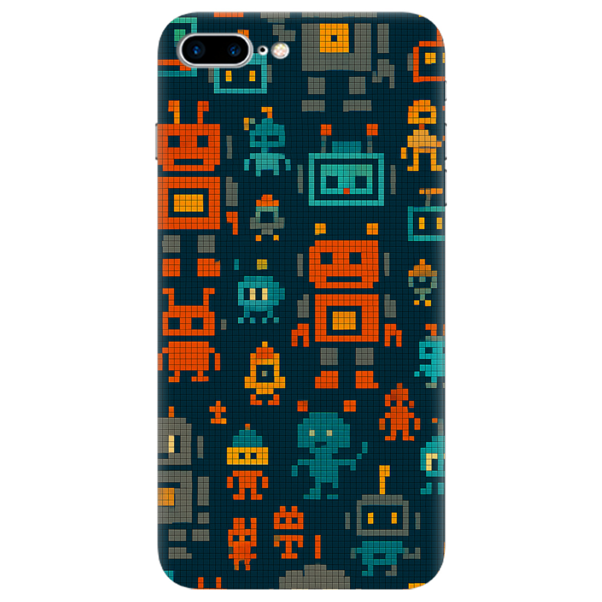 Чехол для Apple iPhone 8 Plus Пиксельные работы - фото 1 - Чехлы для телефонов