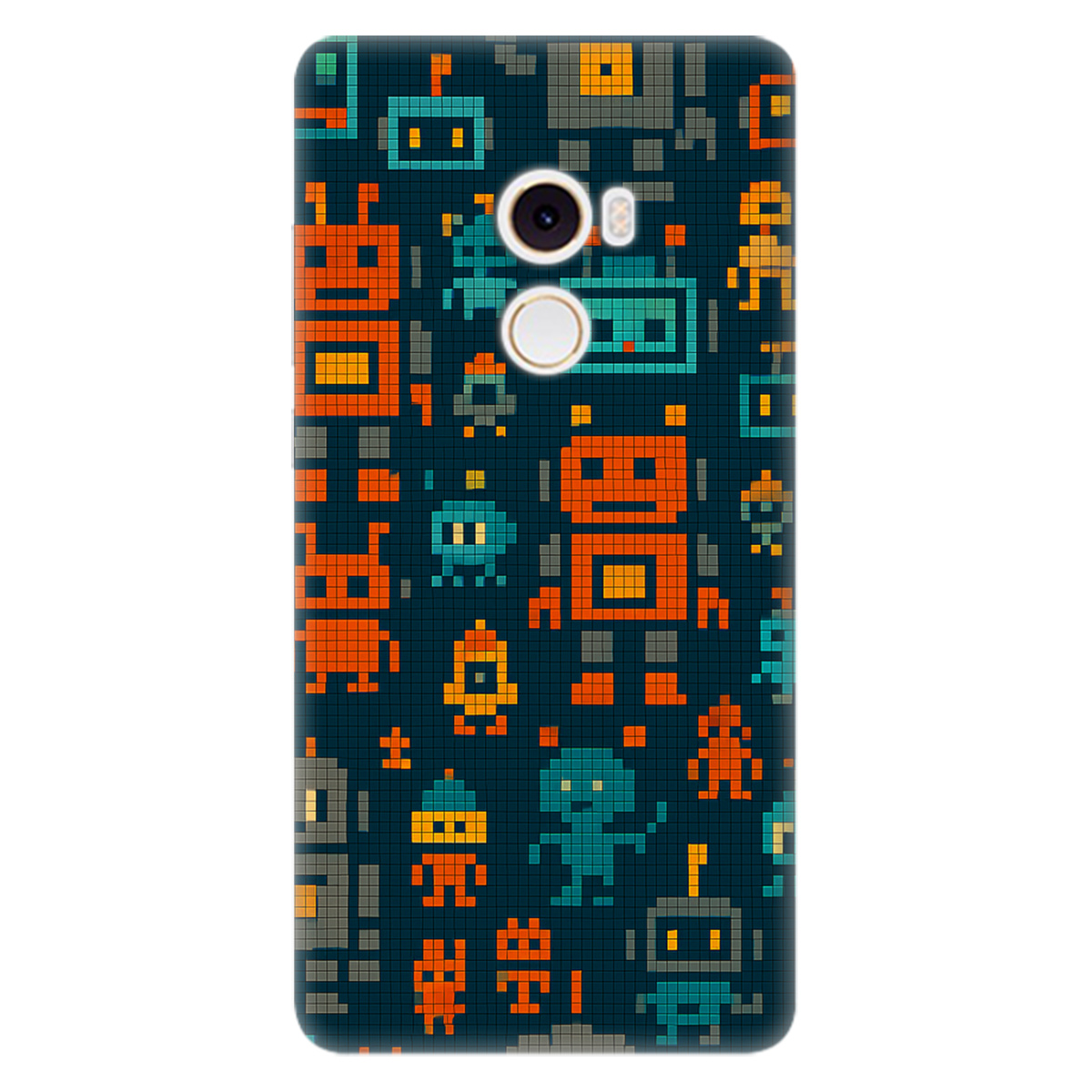 Чехол для Xiaomi Mi Mix 2 Пиксельные работы - фото 1 - Чехлы для телефонов