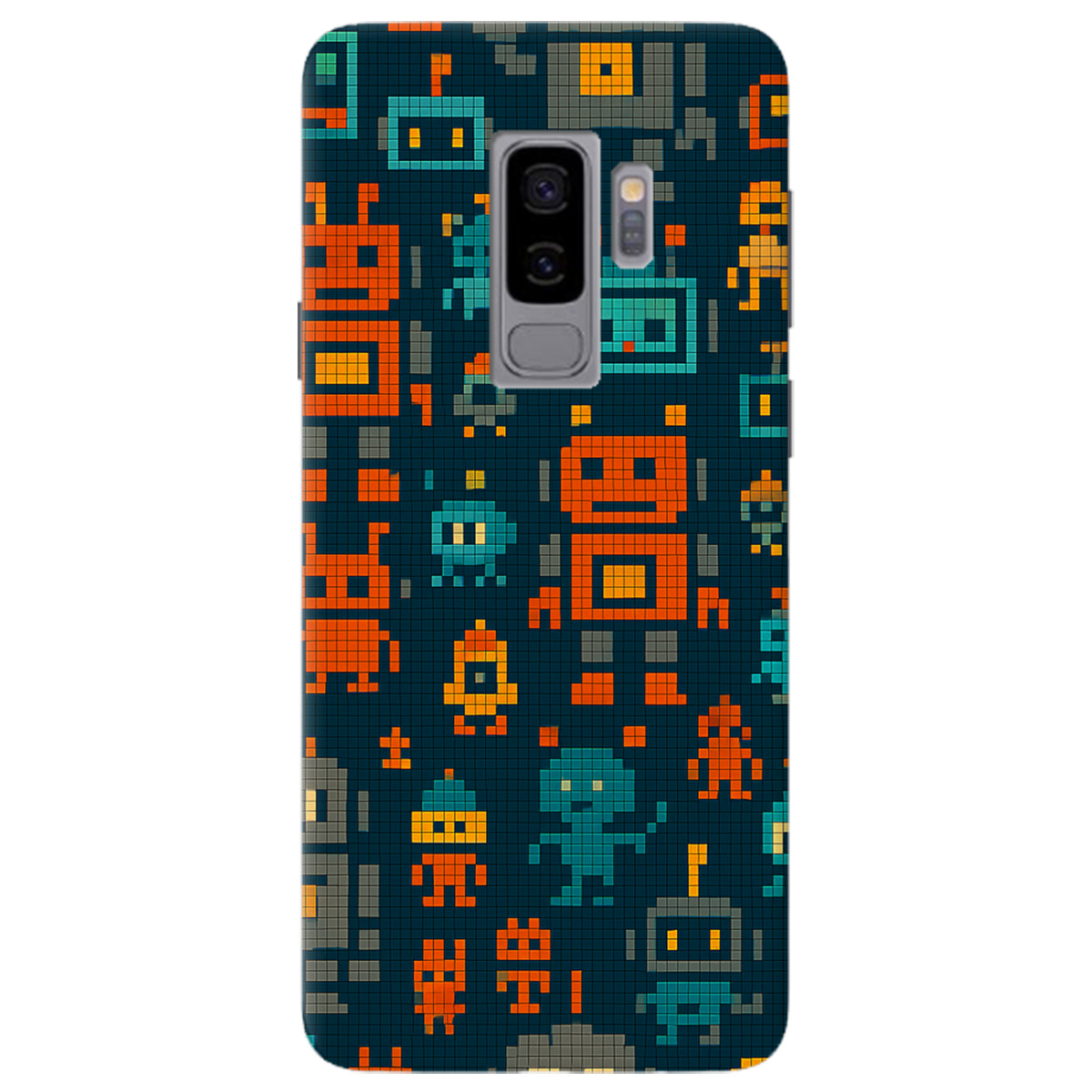 Чехол для Samsung Galaxy S9 Plus Пиксельные работы - фото 1 - Чехлы для телефонов