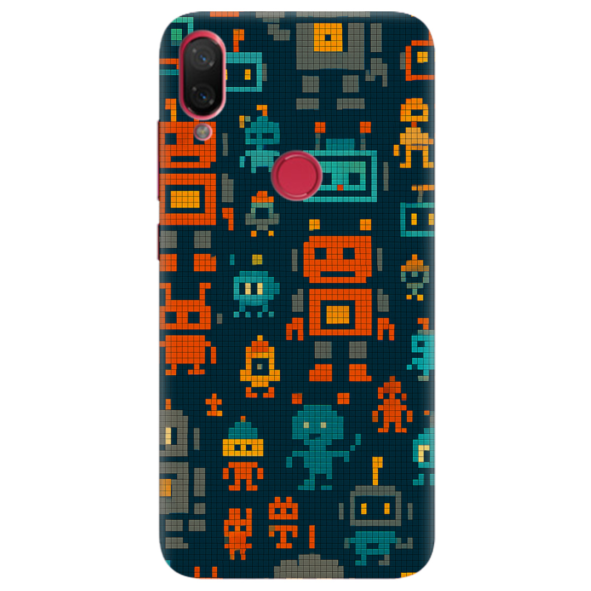 Чехол для Xiaomi Mi Play Пиксельные работы - фото 1 Чехол для Xiaomi Mi Play Пиксельные работы - фото 1 - Чехлы для телефонов