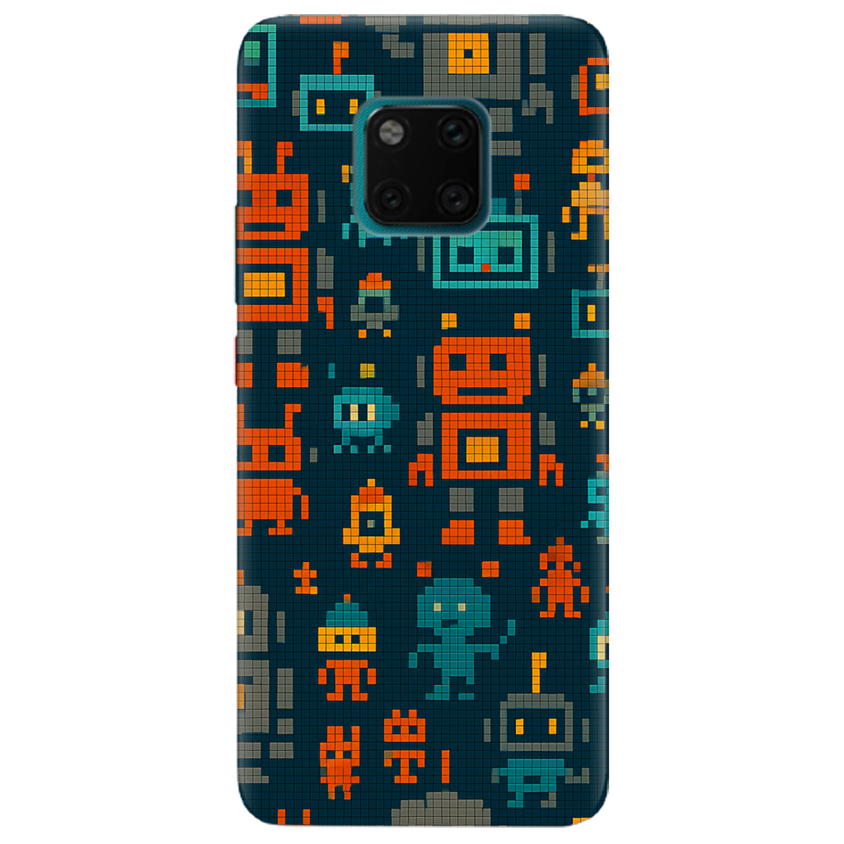 Чохол для Huawei Mate 20 Pro Піксельні роботи - фото 1 - Чохли для телефонів