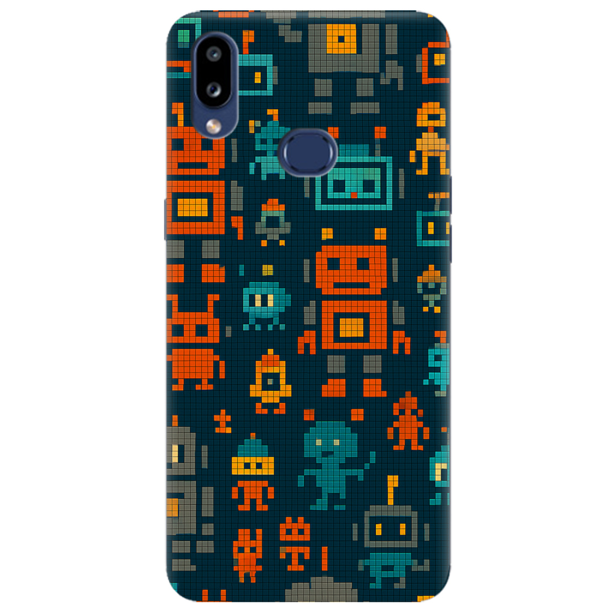 Чехол для Samsung Galaxy A10s Пиксельные работы - фото 1 - Чехлы для телефонов