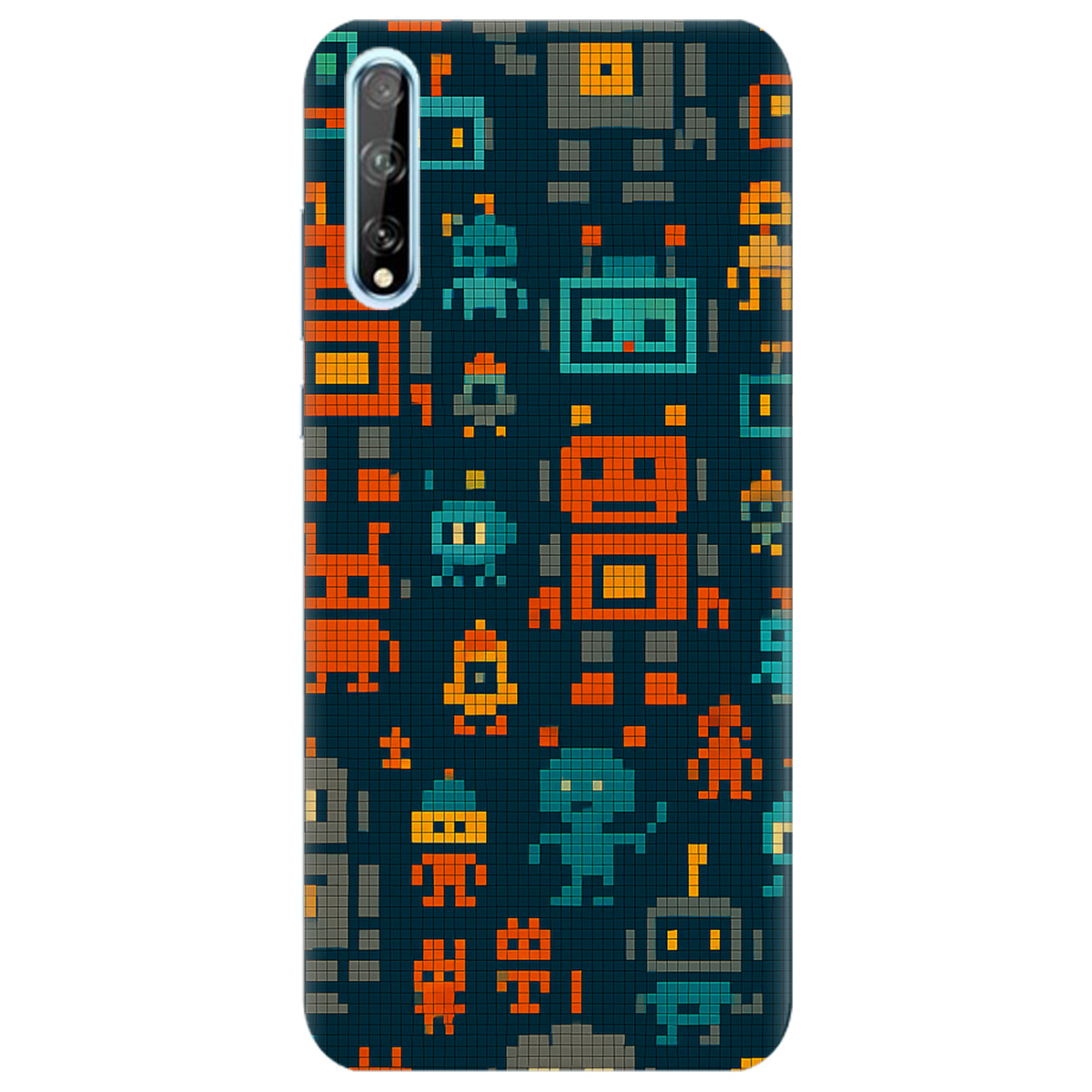 Чехол для Huawei P Smart S Пиксельные работы - фото 1 - Чехлы для телефонов