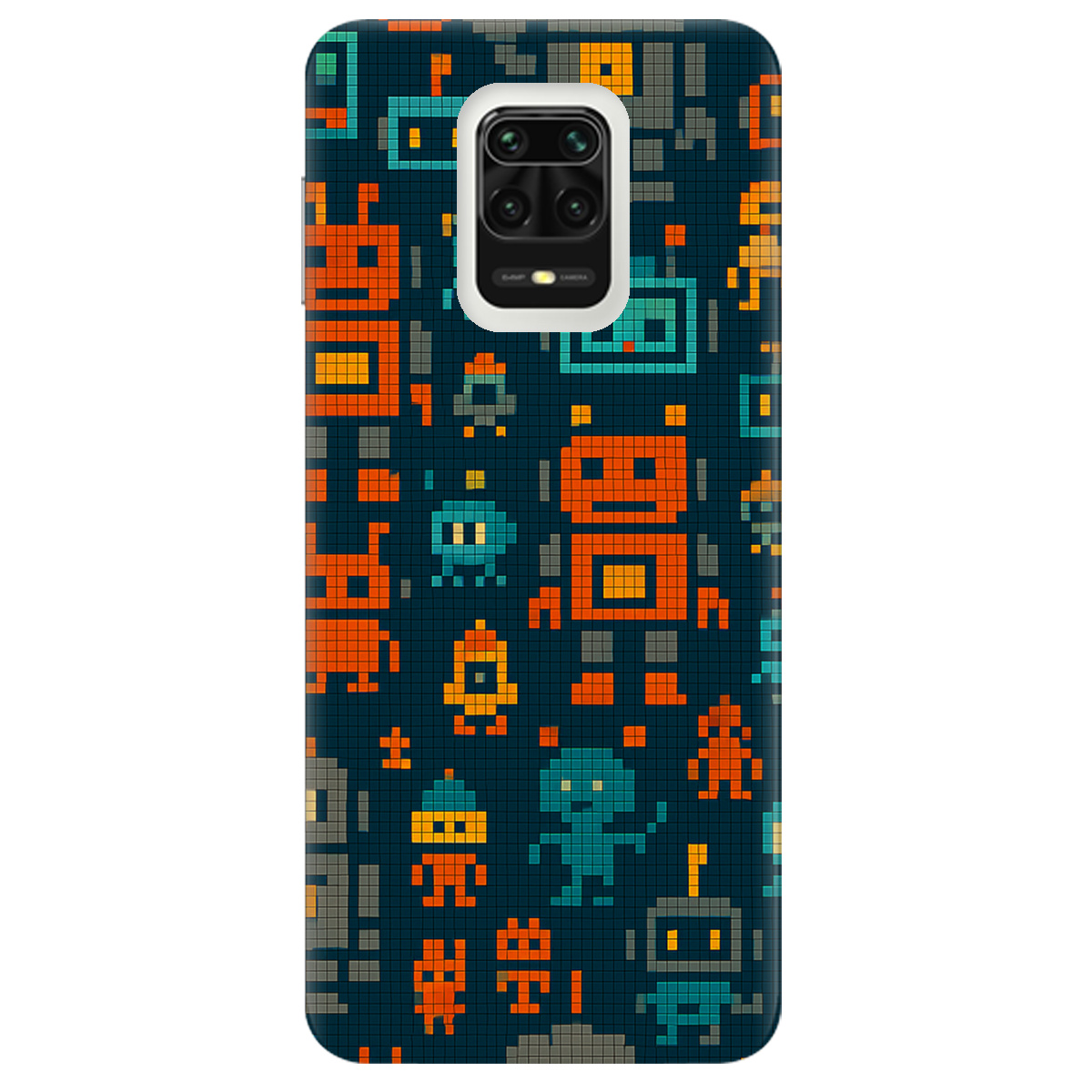 Чехол для Xiaomi Redmi Note 9s Пиксельные работы - фото 1 - Чехлы для телефонов