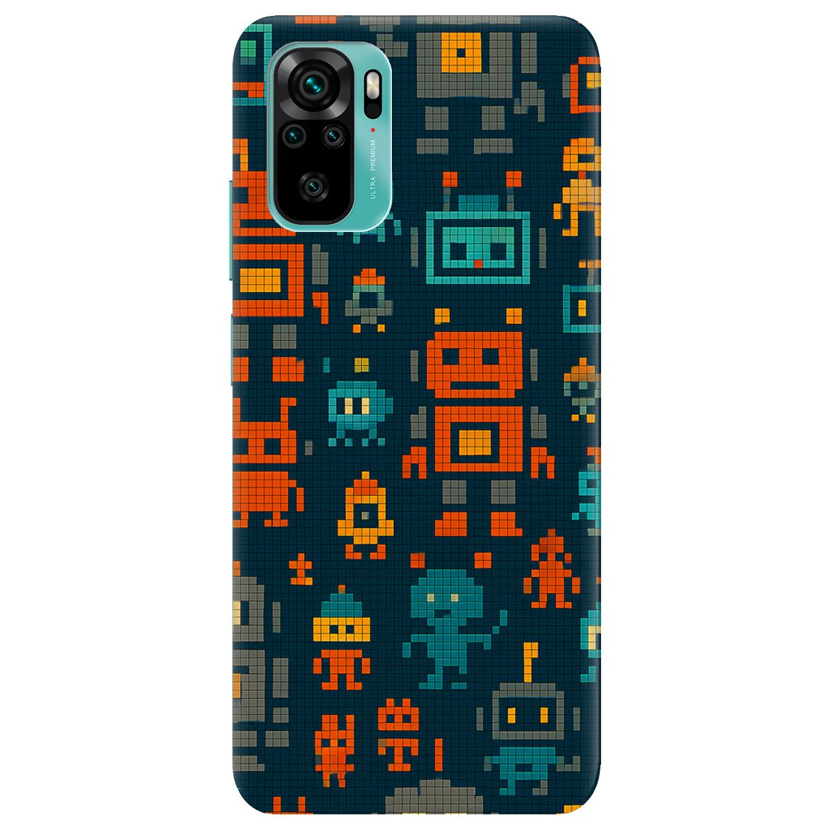 Чехол для Xiaomi Redmi Note 10s Пиксельные работы - фото 1 Чехол для Xiaomi Redmi Note 10s Пиксельные работы - фото 1 - Чехлы для телефонов