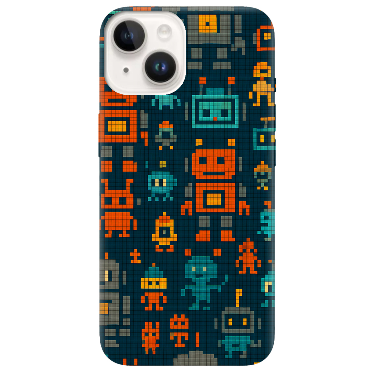 Чехол для Apple iPhone 14 Пиксельные работы - фото 1 - Чехлы для телефонов