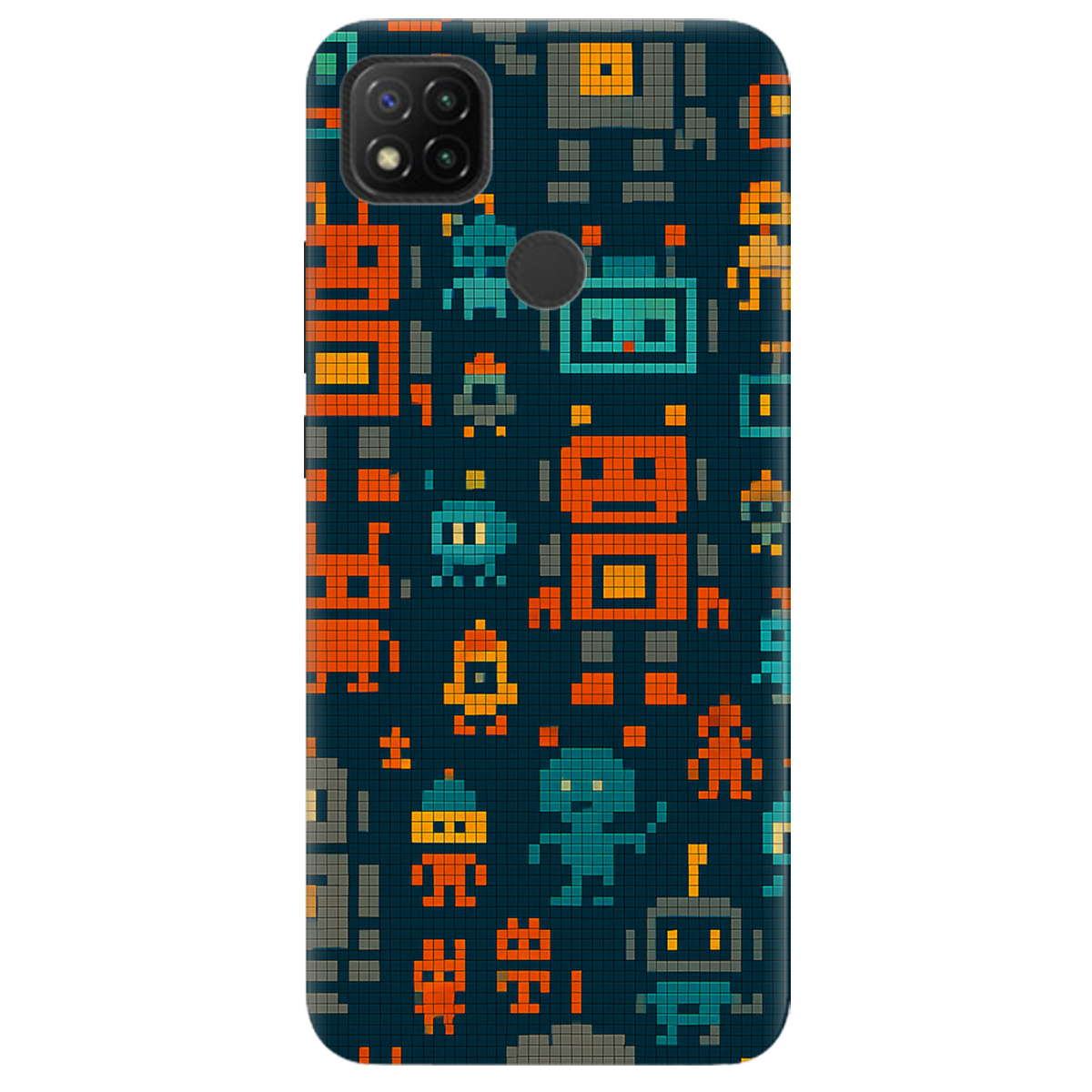 Чехол для Xiaomi Redmi 10A Пиксельные работы - фото 1 - Чехлы для телефонов