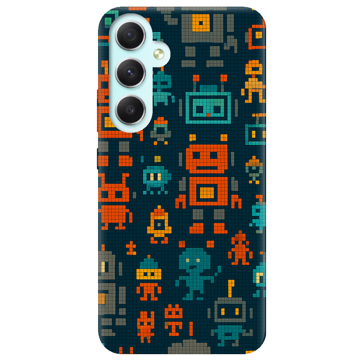Чехол для Samsung Galaxy A34 Пиксельные работы - фото 1 - Чехлы для телефонов