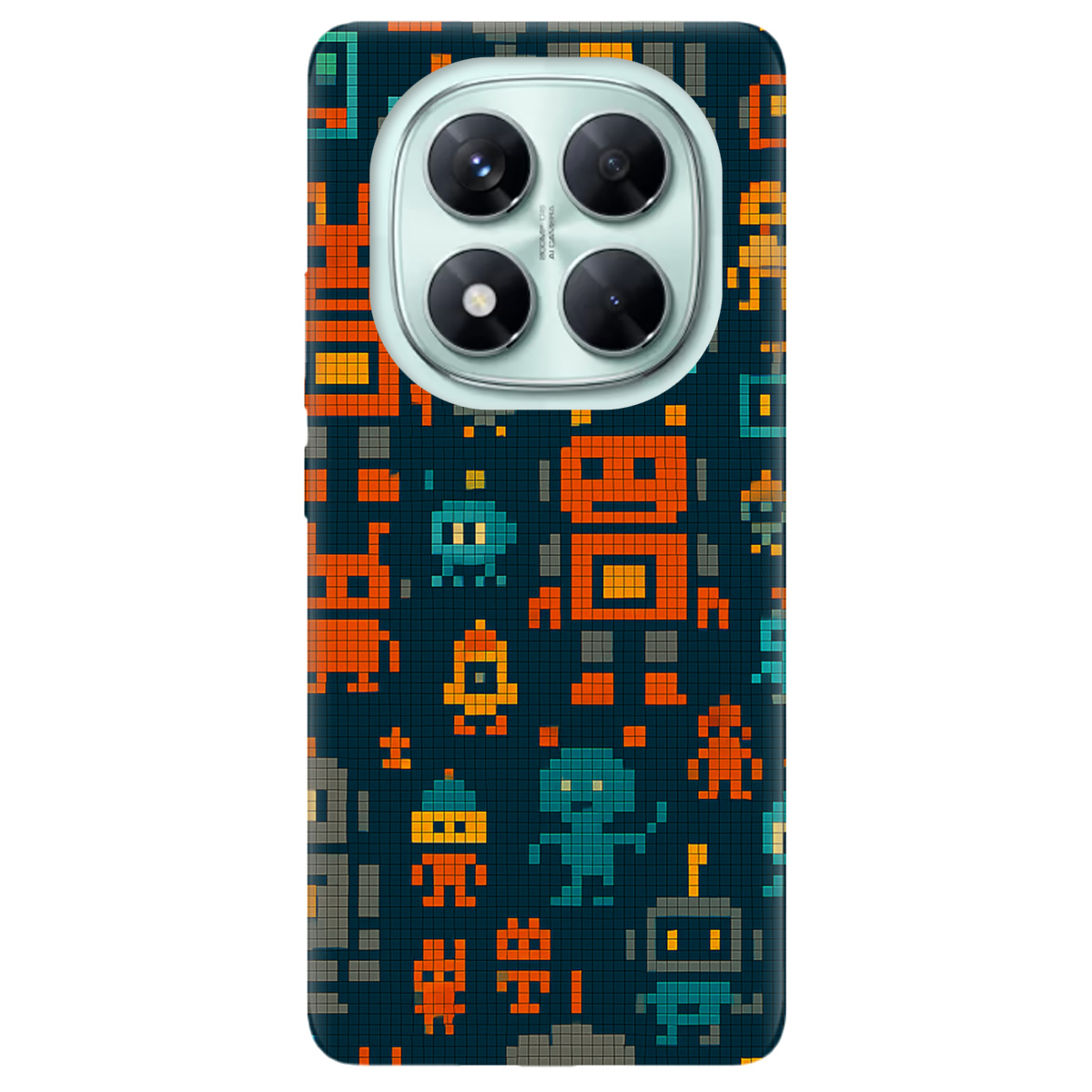 Чехол для Xiaomi Redmi Note 14 Pro 5G Пиксельные работы - фото 1 - Чехлы для телефонов