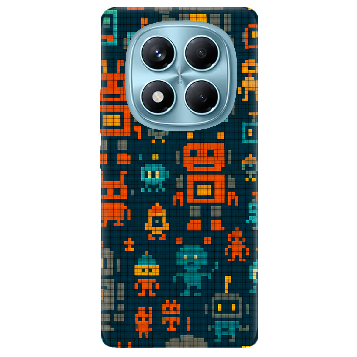 Чехол для Xiaomi Redmi Note 14 Pro 4G Пиксельные работы - фото 1 - Чехлы для телефонов