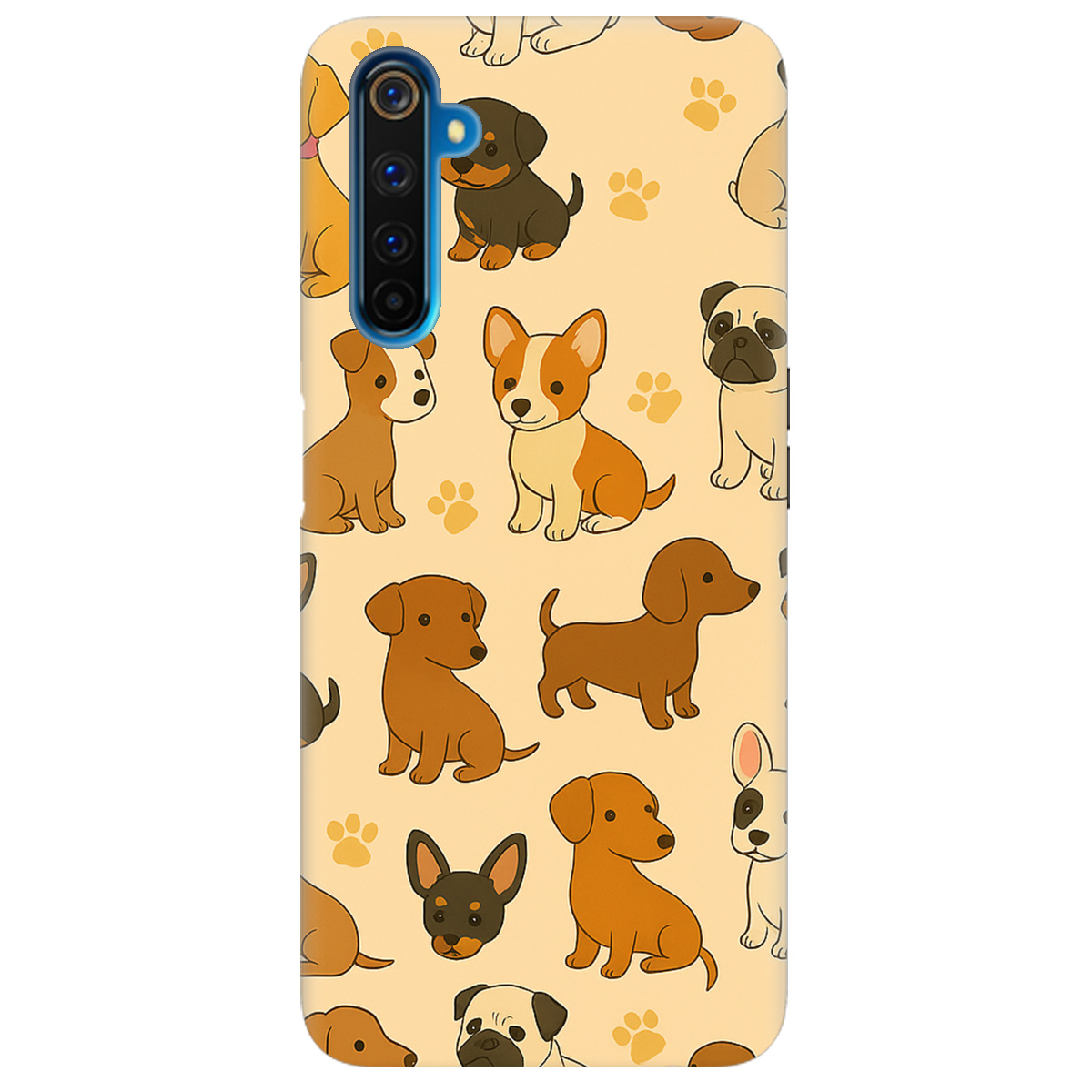 Чехол для Realme 6 Pro Наши друзья - фото 1 - Чехлы для телефонов