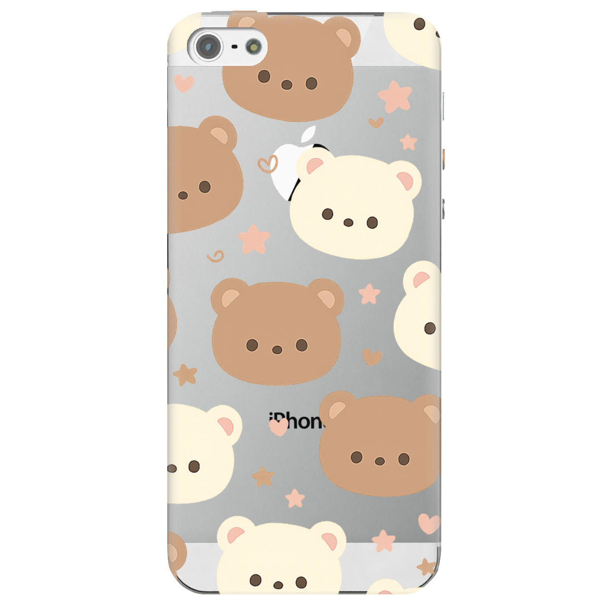 Чехол для Apple iPhone 5 / 5S Плюшевые мишки - фото 1 - Чехлы для телефонов