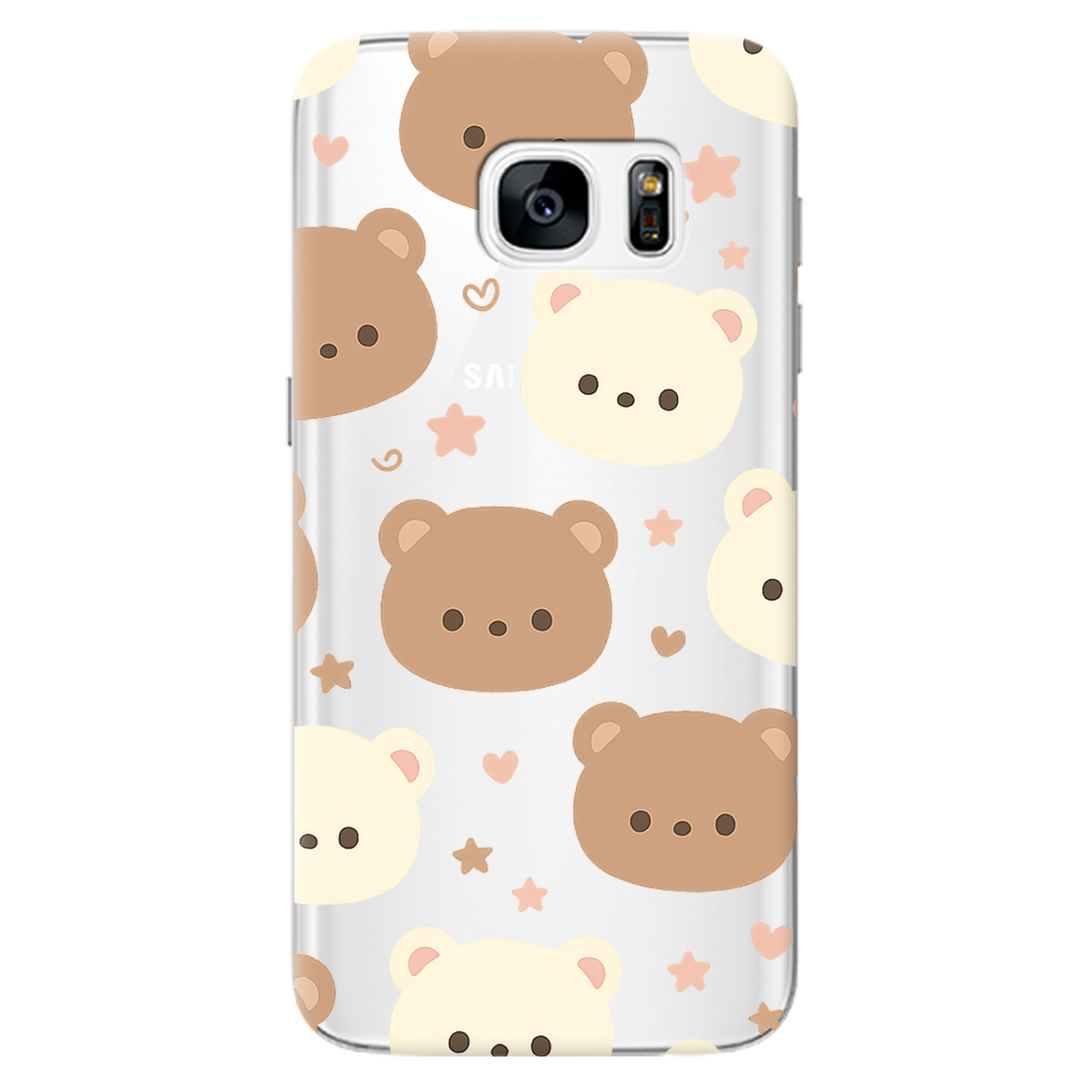 Чохол для Samsung Galaxy S7 Плюшеві ведмедики - фото 1 - Чохли для телефонів