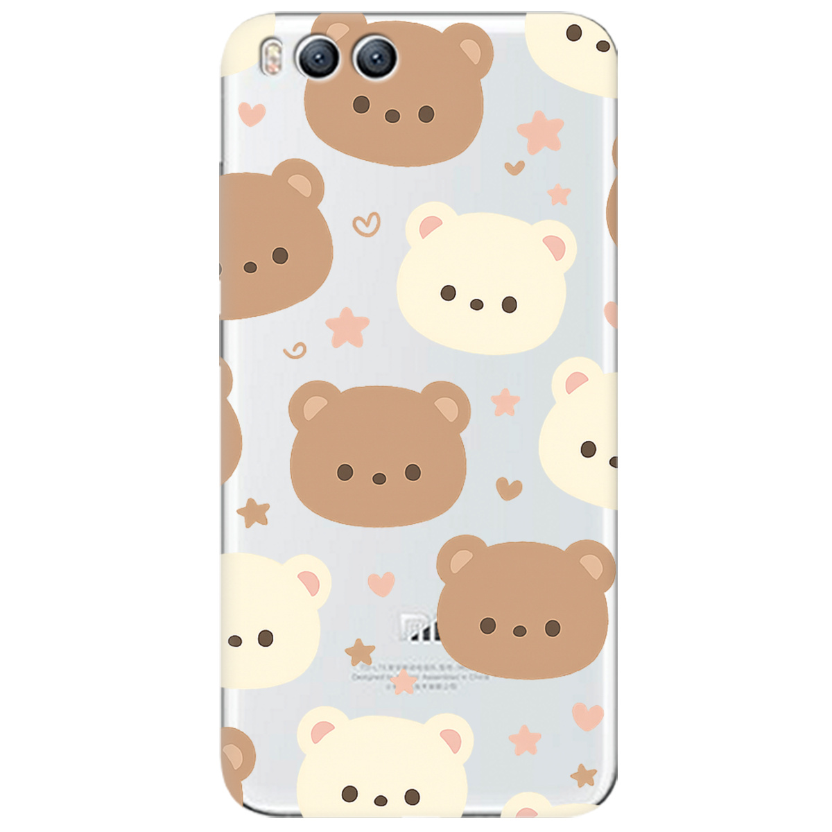 Чехол для Xiaomi Mi 6 Плюшевые мишки - фото 1 - Чехлы для телефонов