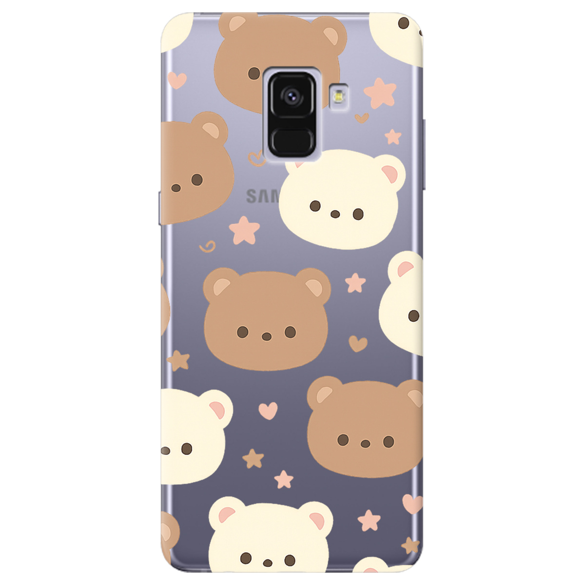 Чехол для Samsung Galaxy A8 Plus 2018 Плюшевые мишки - фото 1 - Чехлы для телефонов